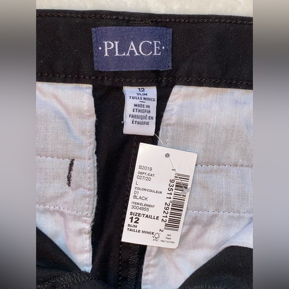 The Children’s Place Black Slim Pants for Boys - Picture 7 of 8